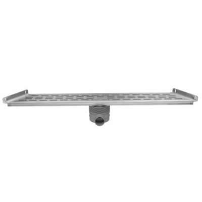 Easy Drain Multi Trapezium 700 afvoergoot met zijuitlaat 89,6cm 50mm RVS