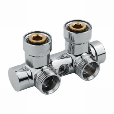 VASCO ACCESSOIRES Rad.aansl.combi. m kraan+onderblok TWEEDEKANS