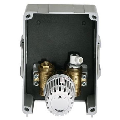 Heimeier multibox k régulation de la température ambiante blanc blanc