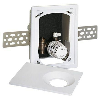 Heimeier multibox k régulation de la température ambiante blanc blanc