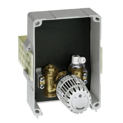 Heimeier multibox k régulation de la température ambiante blanc blanc