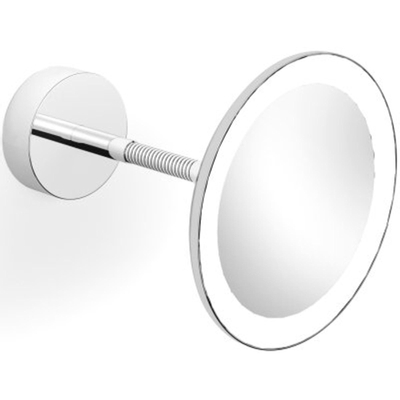 Royal Plaza Plena Miroir grossissant mural avec éclairage LED 20cm chrome