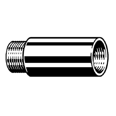 Viega Verlengstuk verchroomd 1/2x15 mm