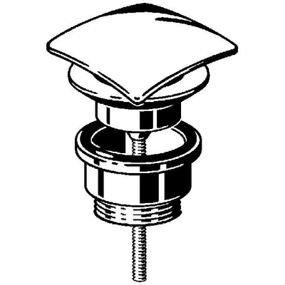 Viega Visign v2 bonde universelle carrée non fermable chromée