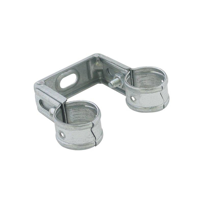 Walraven Duplo collier galvanisé 15 mm entraxe 60 mm galvanisé