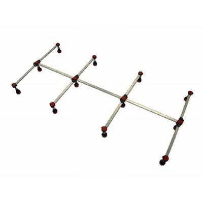 De Beer 12 pieds châssis 70 100mm pour receveur de douche jusqu'à 140