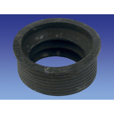 Wavinrubber overgangsring voor overgangsstuk metaal/PVC75x50mm