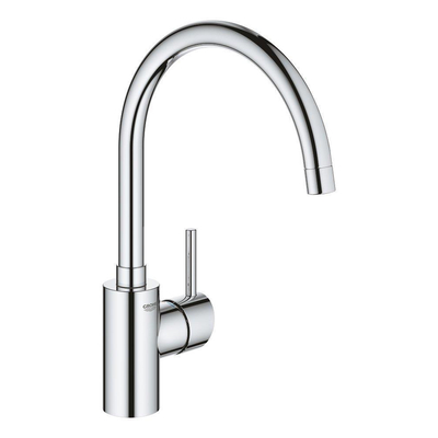 GROHE Concetto Mitigeur de cuisine - haut - bec pivotant - chrome