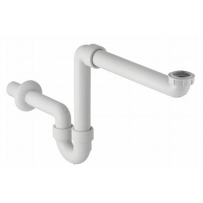 Geberit siphon de lavabo tubulaire gain de place 1 1/4x40 blanc