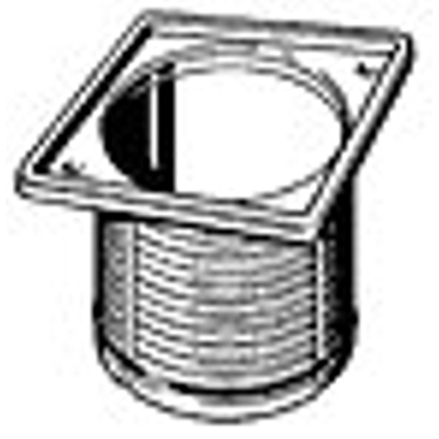 Viega Advantix pièce rapportée 100x100mm inox