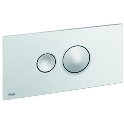 Viega Visign for style 10 plaque de commande chrome mat élégant