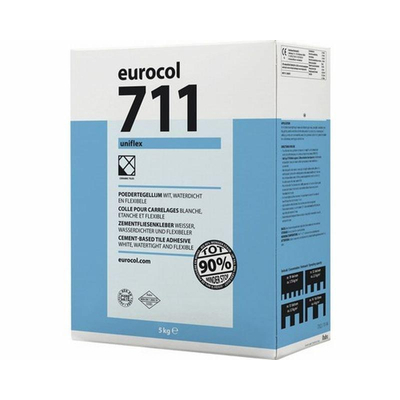 Eurocol Uniflex Colle carrelage en poudre carton 5kg blanc