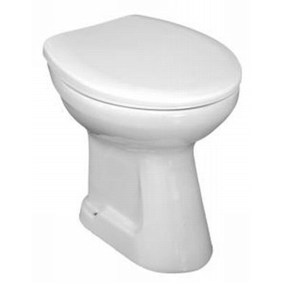 Jika Euroline cuvette de toilette à fond creux avec sortie centrale inférieure 46.5x36.5x40cm blanc