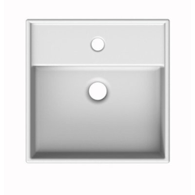 Royal plaza Legato lavabo 42x41cm. avec 1 trou de robinet et trop-plein blanc