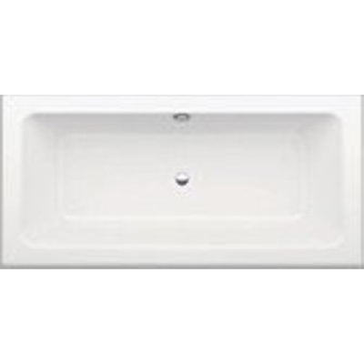 Bette One baignoire tôle d'acier rectangulaire 170x75x42cm avec bonde ronde blanc