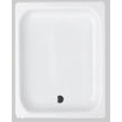 Bette receveur de douche acier 110x90x3.5cm rectangulaire blanc