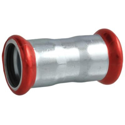 Bonfix PRESS Raccord droit acier zingué 15x15mm