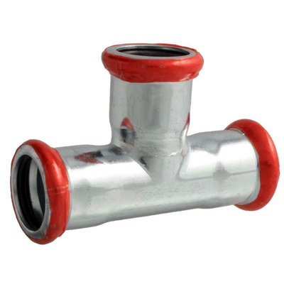 Bonfix PRESS Acier zingué Té 15mm