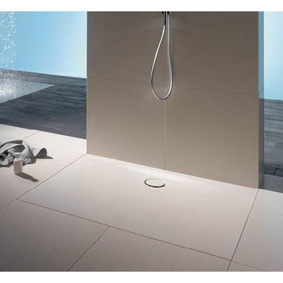 Bette Floor Side receveur de douche tôle d'acier rectangulaire 140x120cm blanc