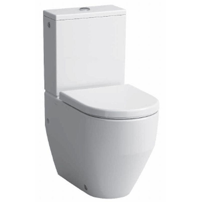 Toilettes Laufen Pro pour pack wc 36x65x43cm à fond creux évacuation PK. vario (70-220) contre le mur. 2 trous de vis céramique blanc.
