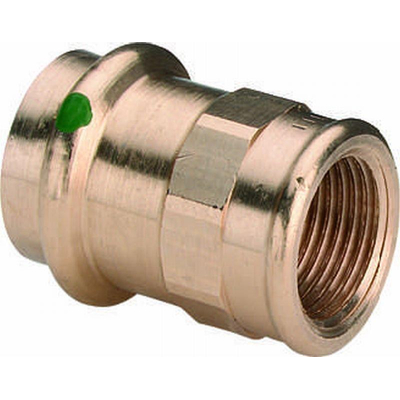 Viega sanpress raccord de transition spigot x filetage femelle 22x1/2 bronze