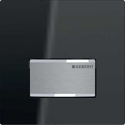 Geberit type 50 urinioir bedieningsplaat - pneumatisch - vierkant - glas lava