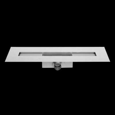 Easydrain Compact taf verlaagd douchegoot rooster 80cm tegel voor tegeldikte 3 13 mm rvs - OUTLET UDEN