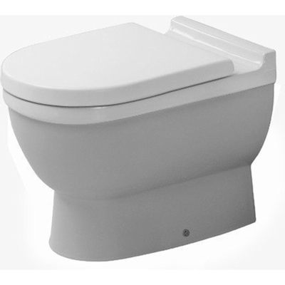 Duravit Starck 3 Cuvette au sol Btw avec bord de rinçage à fond profond Pk blanc