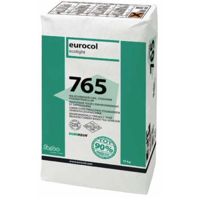 Eurocol Ecolight poedertegellijm zak a 15 kg.