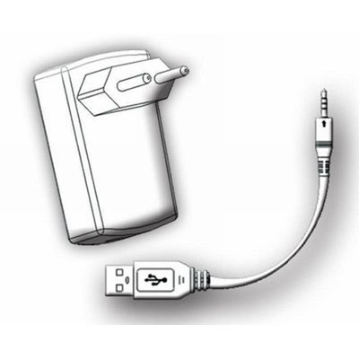 Aquasound oplaadset adapter met USB compleet voor wipod zwart