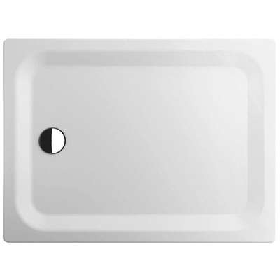 Bette Receveur de douche Acier embouti à paroi épaisse 130x90x3.5cm Rectangulaire Blanc