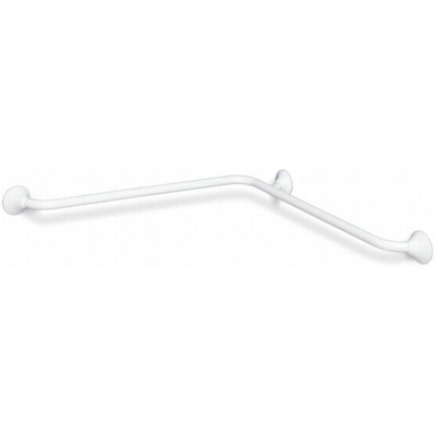 Handicare barre d''appui murale d''angle horizontale 60x90cm inox