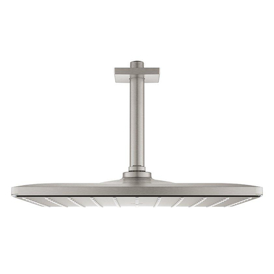 GROHE Rainshower Mono 310 Cube Hoofddouche - 31x31cm - 1 straalsoort - plafondarm 14.2cm - supersteel