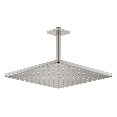 GROHE Rainshower Mono 310 Cube Hoofddouche - 31x31cm - 1 straalsoort - plafondarm 14.2cm - supersteel