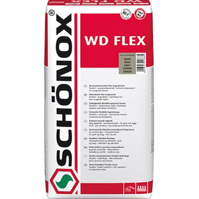 Schonox Wd flex joint en ciment flexible hydrofuge 5kg blanc