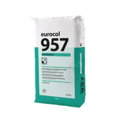 Eurocol le produit de nivellement wandoquick est un produit de 20 kg.