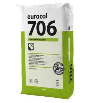 Eurocol 706 Speciaalvoeg WD Mortier de jointoiement pour carrelage - Gris