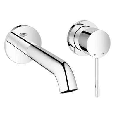 GROHE Essence New Wastafelkraan Inbouw - uitloop 23cm - L-size - zonder waste - chroom (licht beschadigd) OUTLETSTORE