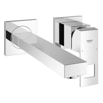 GROHE Eurocube élément de finition pour robinet mural encastré taille M avec bec 23cm chrome