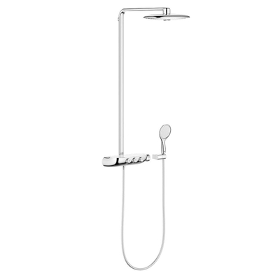 Grohe Rainshower SmartControl opbouw regendoucheset – thermostatisch – Ø36 cm hoofddouche – glijstang – chroom