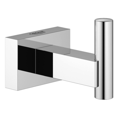 GROHE Essentials Cube crochet de serviette - carré - chrome