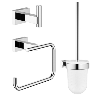 Grohe Essentials Cube Accessoireset 3-in-1 - chroom