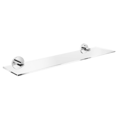 GROHE Essentials Étagère - 53x14,5cm - verre - chrome