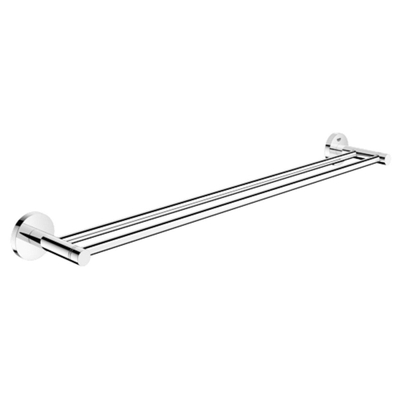 GROHE Essentials Porte-serviettes - 60cm - double - chromé