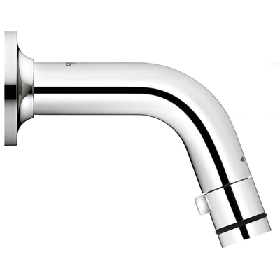 Grohe Universal Toiletkraan - wandmodel - 1/2 inch - uitloop 10cm - chroom