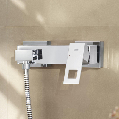 Grohe Eurocube Douchekraan - met koppelingen - chroom