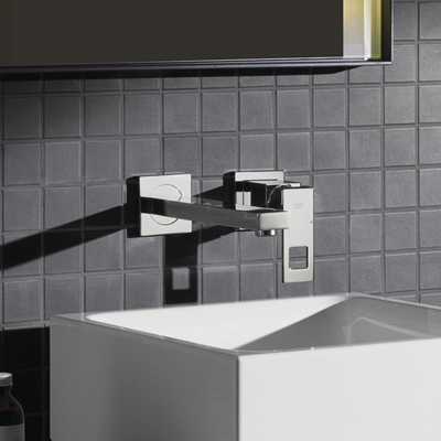 GROHE Eurocube élément de finition pour robinet mural encastré taille M avec bec 23cm chrome