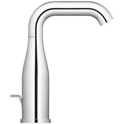 GROHE Essence New wastafelkraan - m-size - opbouw - hoog - eengreeps - met trekwaste - chroom
