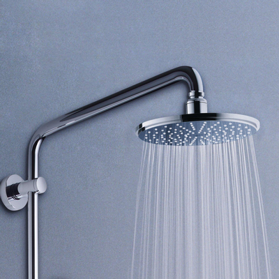 Grohe Rainshower opbouw regendoucheset – zonder kraan – Ø21 cm hoofddouche – staafhanddouche – glijstang 113 cm – chroom