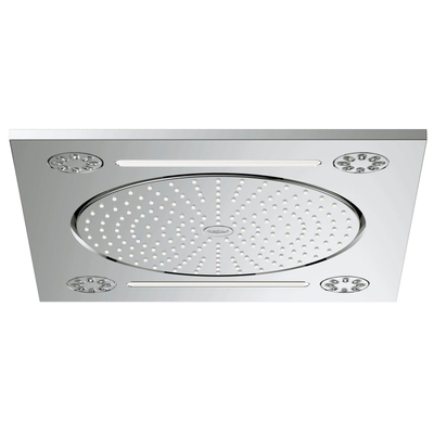 GROHE Rainshower F-Series 15 Hoofddouche - 45.6x38.1cm - 3 straalsoorten - chroom
